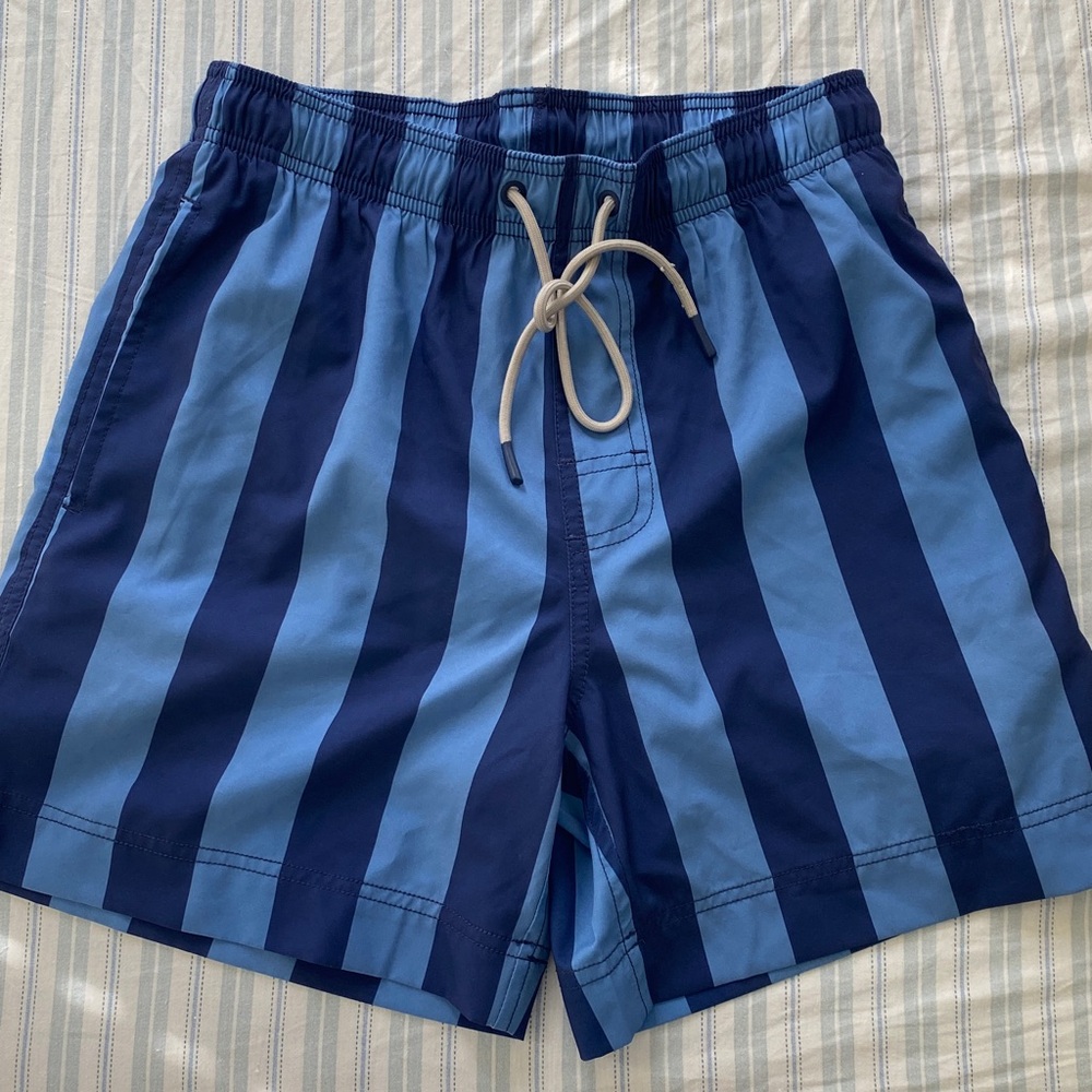 Southern Proper Navy and Sky Blue Swim Trunks